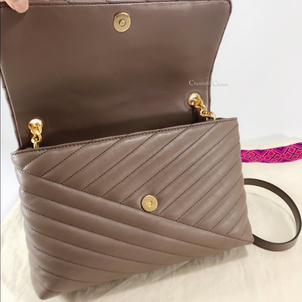 🎉HP🎉NWT Tory Burch Kira Chevron Shoulder Bag - Picture 4 of 8